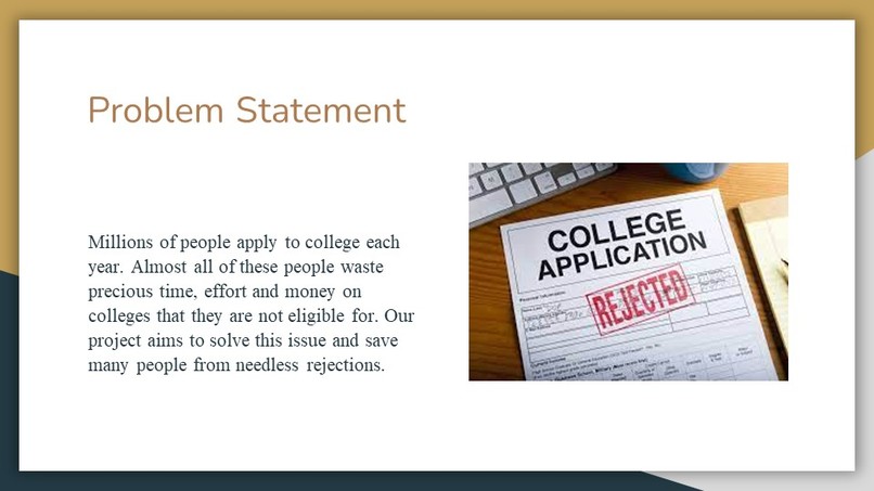 College Chance Predictor – screenshot 1