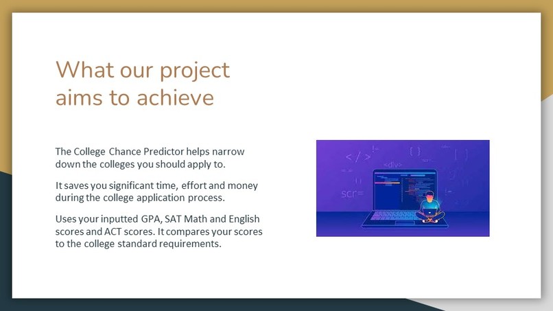 College Chance Predictor – screenshot 2