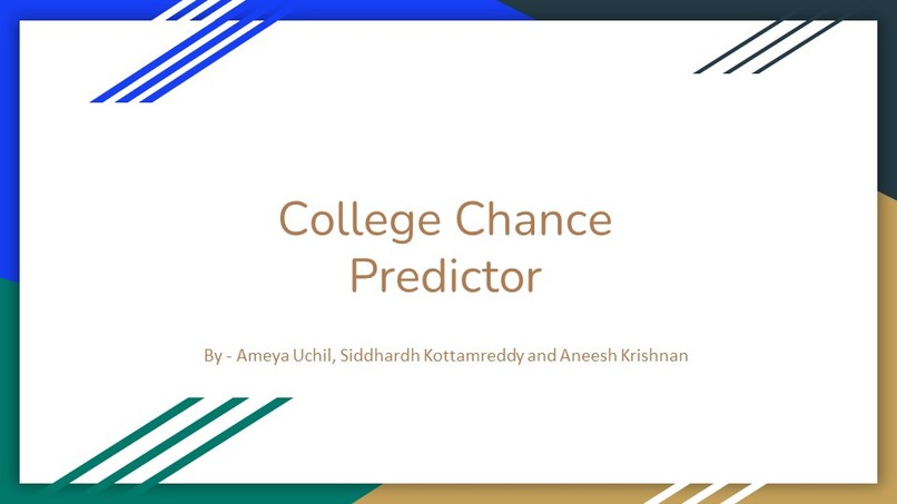 College Chance Predictor – screenshot 4