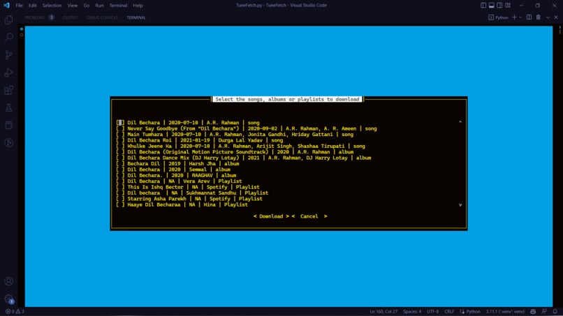 TuneFetch – screenshot 2