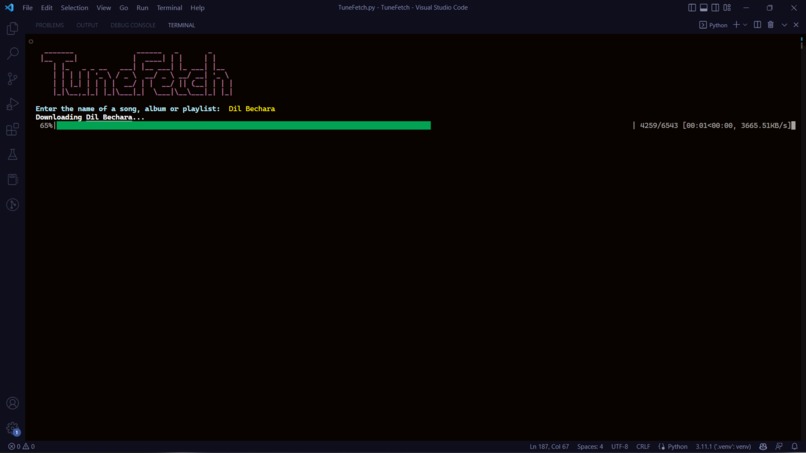 TuneFetch – screenshot 3