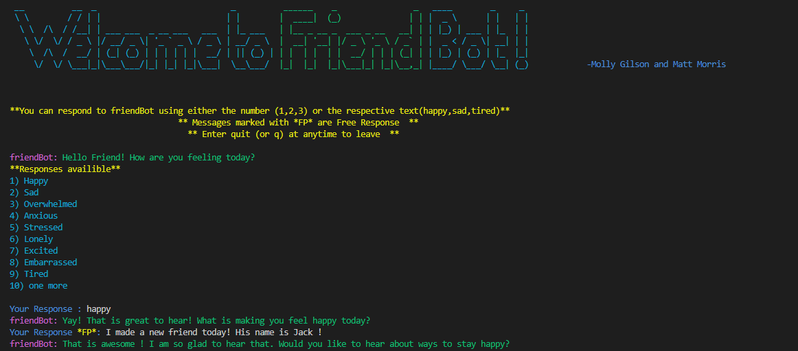 FriendBot | Devpost
