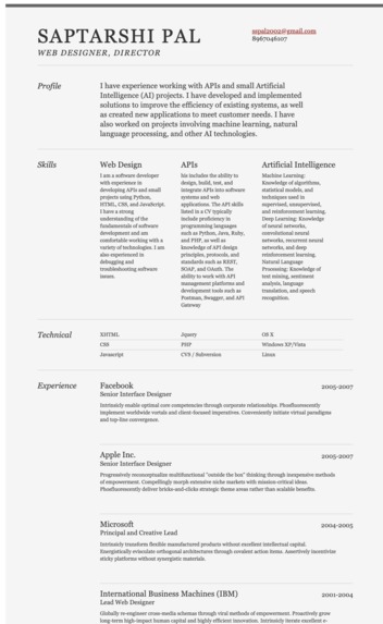 Resumix – screenshot 6