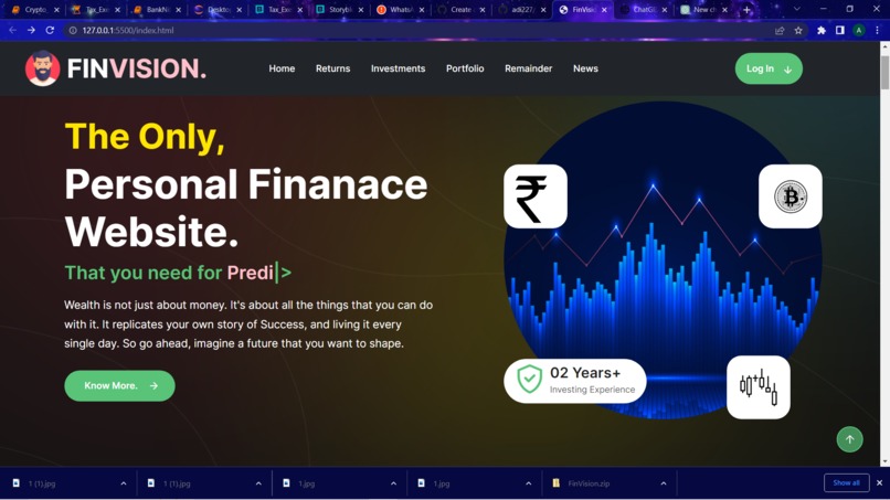 Finvision – screenshot 1