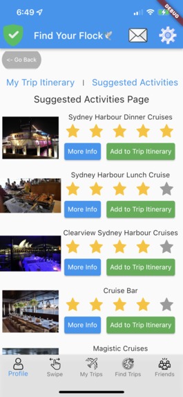 Flock Travel App – screenshot 5