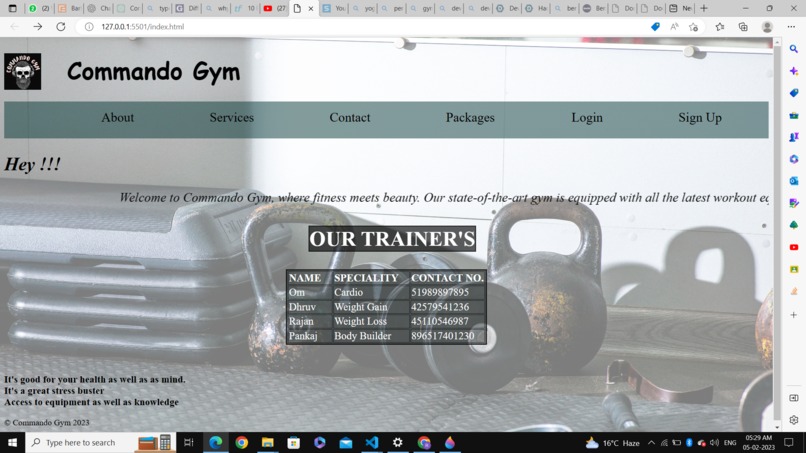 First Hackathon – screenshot 1
