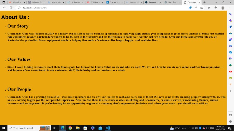 First Hackathon – screenshot 4