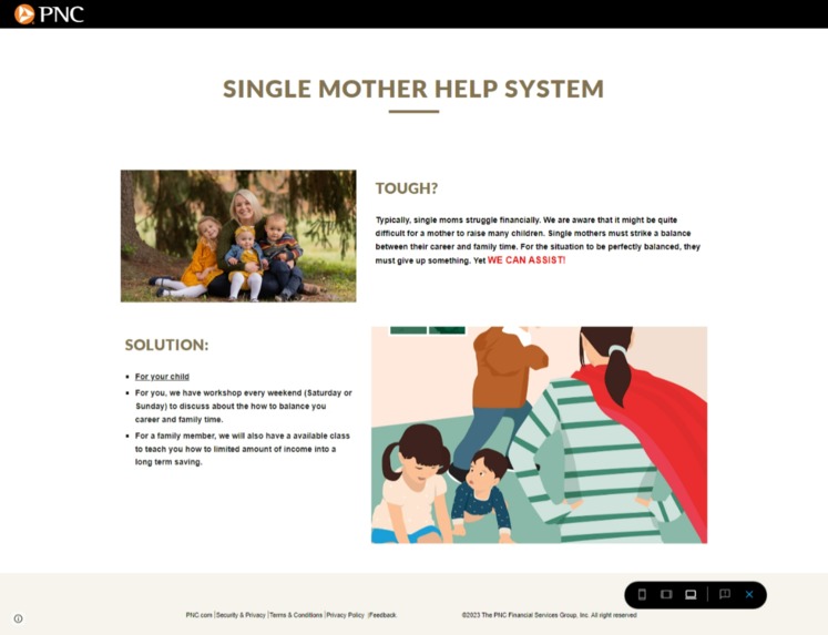 A study of current PNC branches and "communities of concern" – screenshot 5