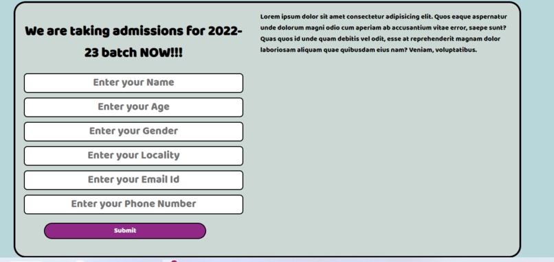 Learn Management System – screenshot 1