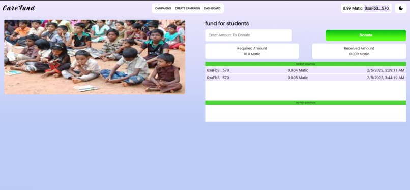 Care Fund – screenshot 7