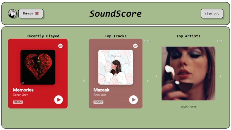 soundscore – screenshot 1