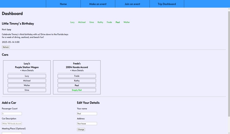 CarpPool – screenshot 3