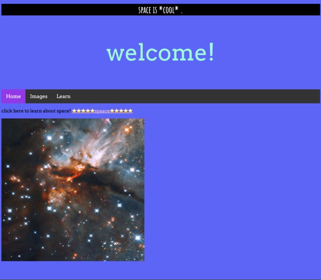 SpaceApp – screenshot 1