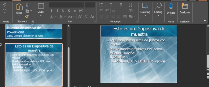 Power-Point Translator Chrome extension – screenshot 2