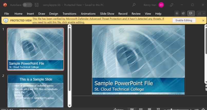 Power-Point Translator Chrome extension – screenshot 4