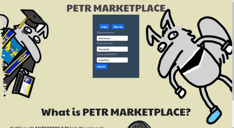 Petr Marketplace – screenshot 1