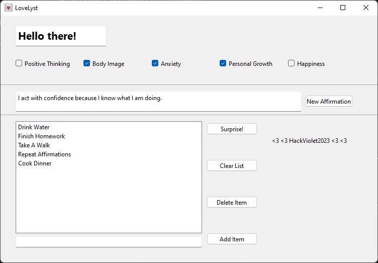Lovelyst – screenshot 1