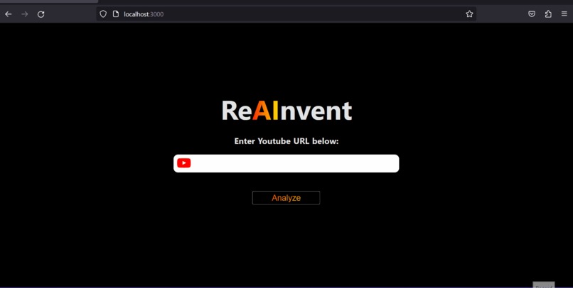 ReAInvent – screenshot 1