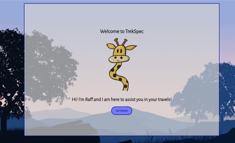 TrekSpec – screenshot 1