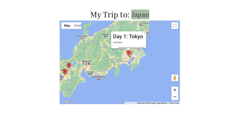 Plan My Trip – screenshot 3