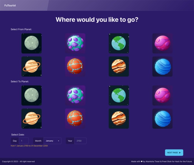 FuTourist – screenshot 1