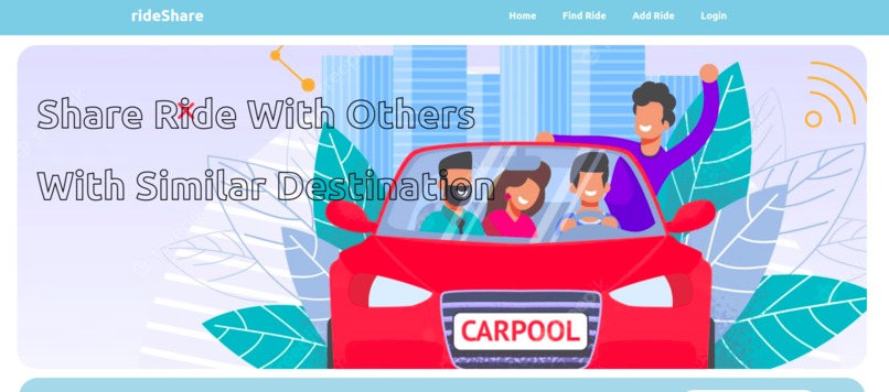 rideShare – screenshot 1