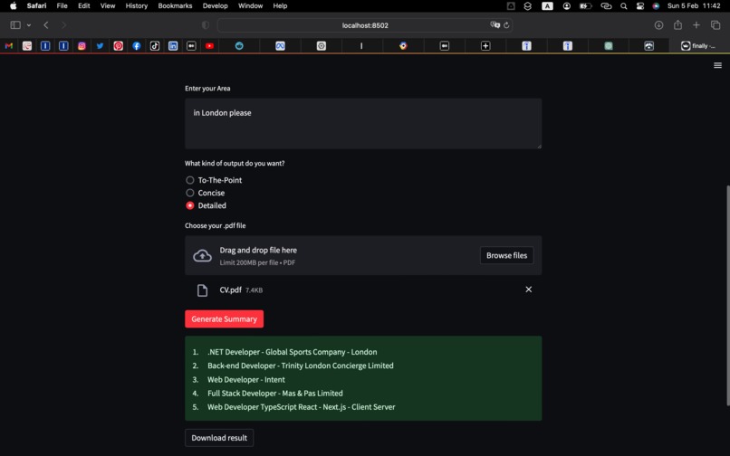 ResumeAI – screenshot 3
