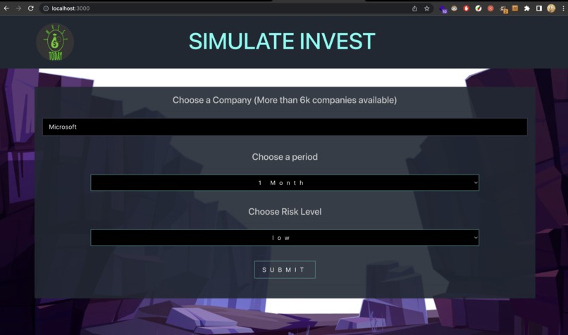 SimulateInvest – screenshot 3