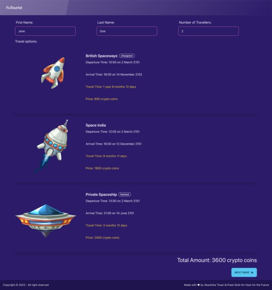 FuTourist – screenshot 2