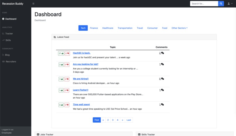 Recession Buddy – screenshot 1