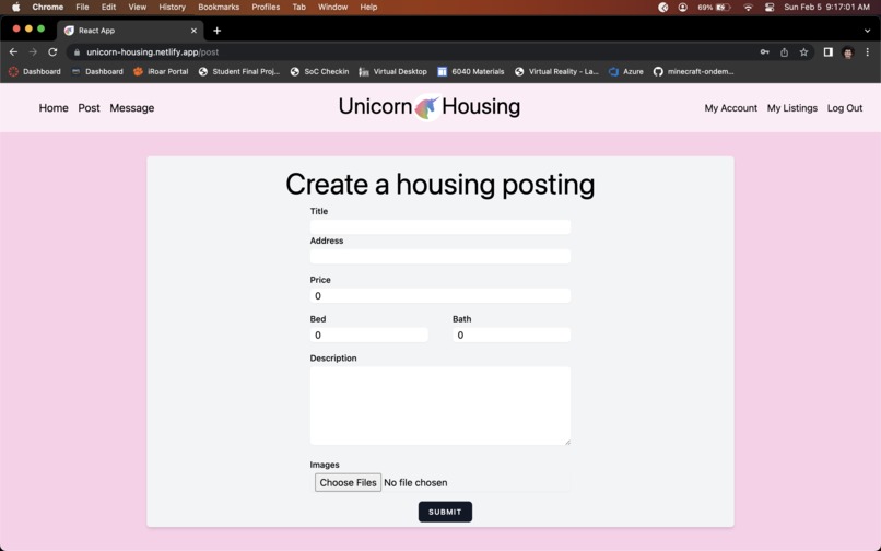 Unicorn Housing – screenshot 3