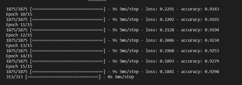 Computer Vision Model - Fashion – screenshot 2