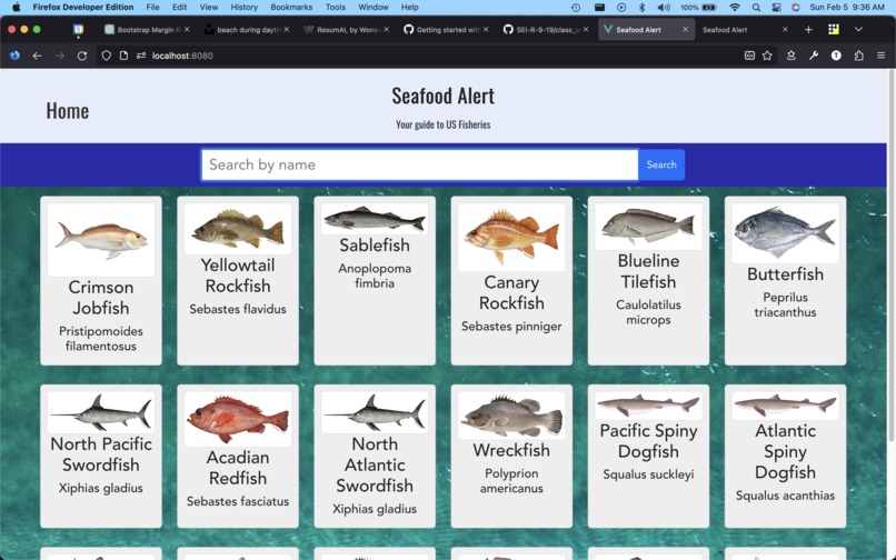 Seafood Alert – screenshot 1