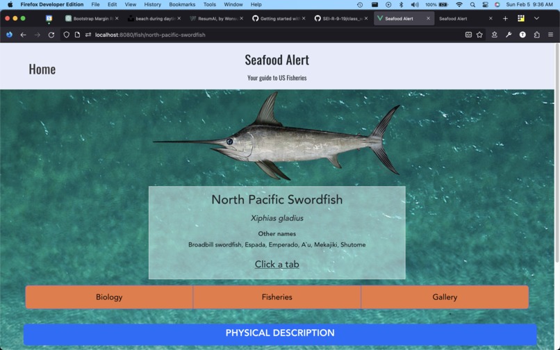 Seafood Alert – screenshot 2