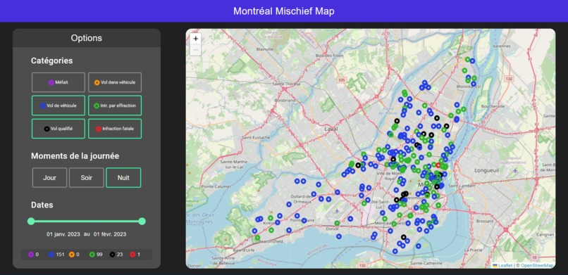 Montréal Michief Map – screenshot 1