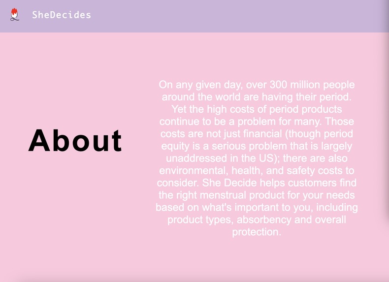 SheDecides – screenshot 1