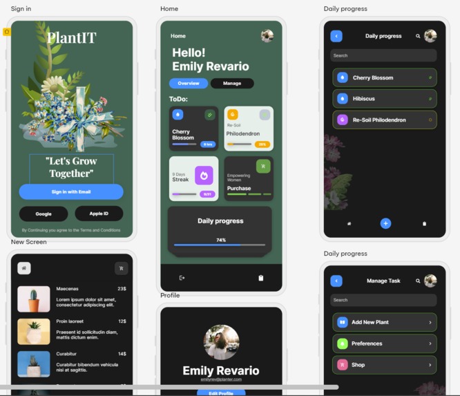 PlantIT – screenshot 1