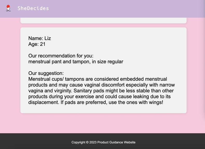 SheDecides – screenshot 5