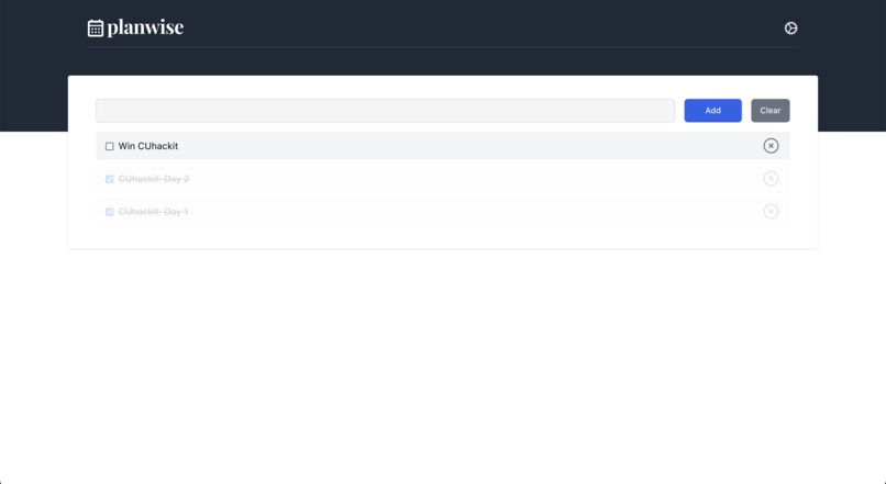 Planwise – screenshot 3