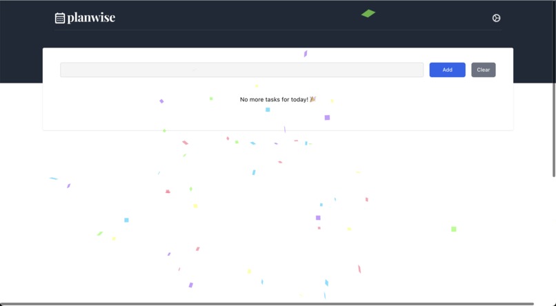 Planwise – screenshot 4