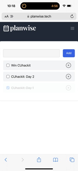 Planwise – screenshot 6