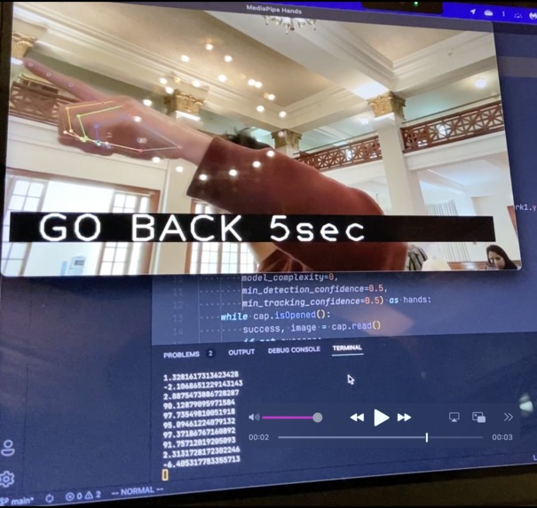 Don't Touch Me: Motion-Activated Shortcuts Using Hand Motion – screenshot 2