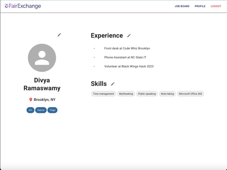 Fair Exchange – screenshot 2