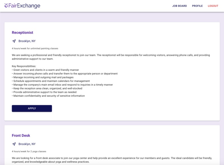 Fair Exchange – screenshot 3