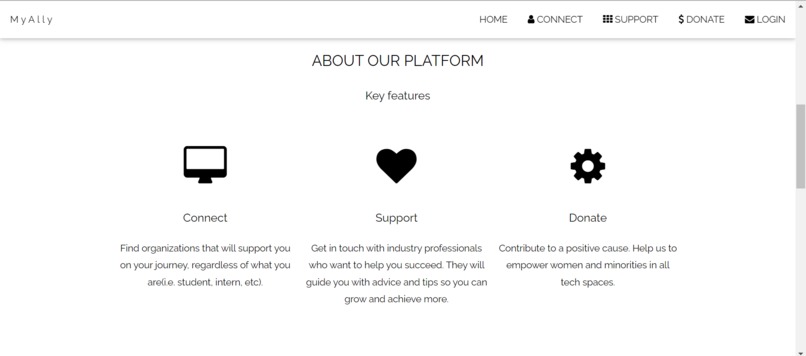 MyAlly – screenshot 1