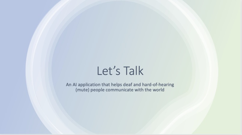 Let's Talk – screenshot 1