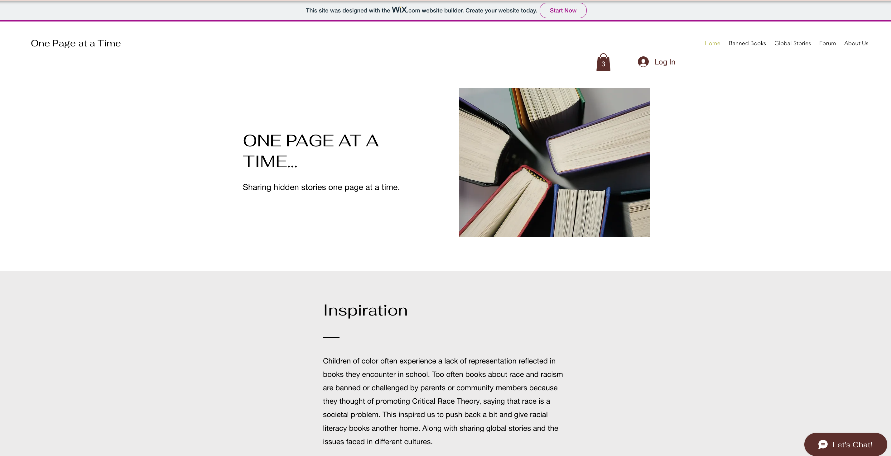 One Page At A Time