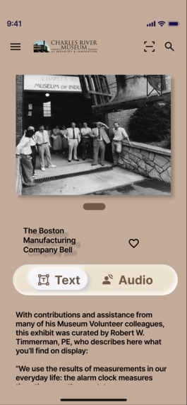 The Charles River Museum App – screenshot 4
