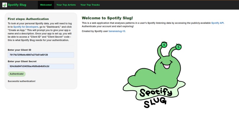Spotify Slug – screenshot 2