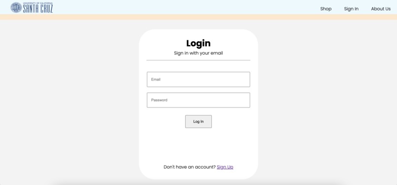 Sluggers UCSC E-Marketplace – screenshot 5